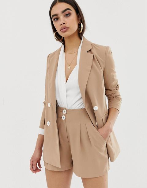 Fashion Union Double Breasted Blazer Co-ord