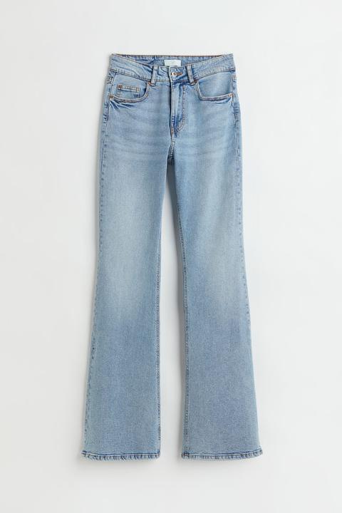 Flare High Jeans - Azul