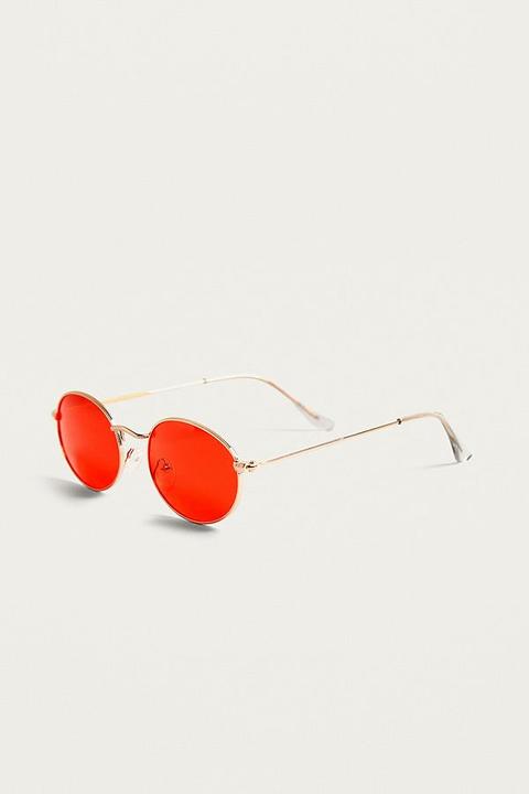 Uo 'samson' Red Sunglasses