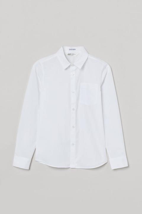 Chemise Repassage Facile - Blanc