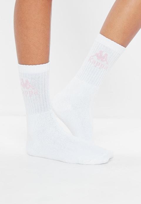 Pink Kappa Socks 3 Pack, Pink