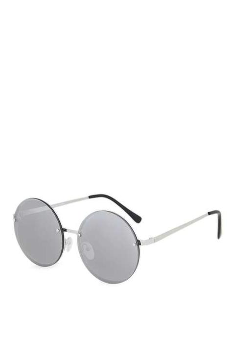 Dome Lens Round Sunglasses