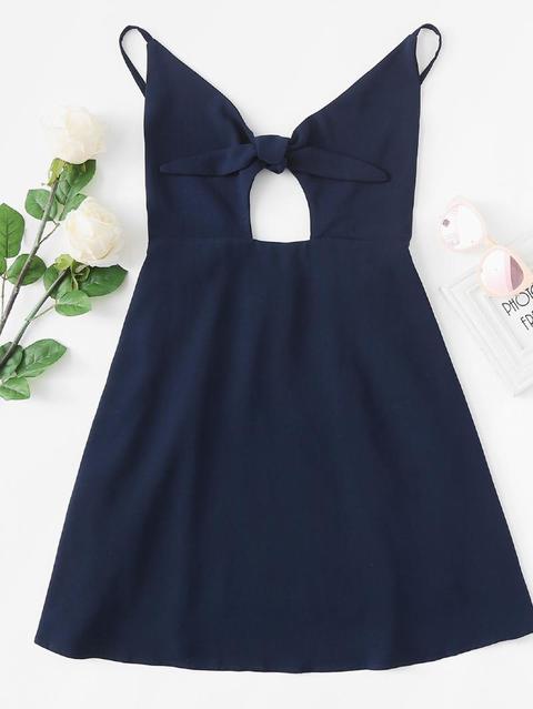 Cut Out Front Cami Dress