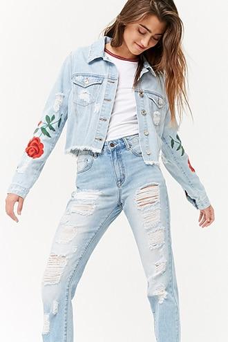 forever 21 ripped jeans