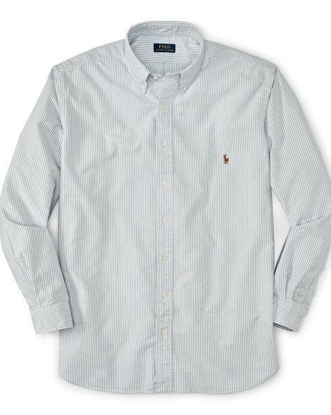 Striped Cotton Oxford Shirt