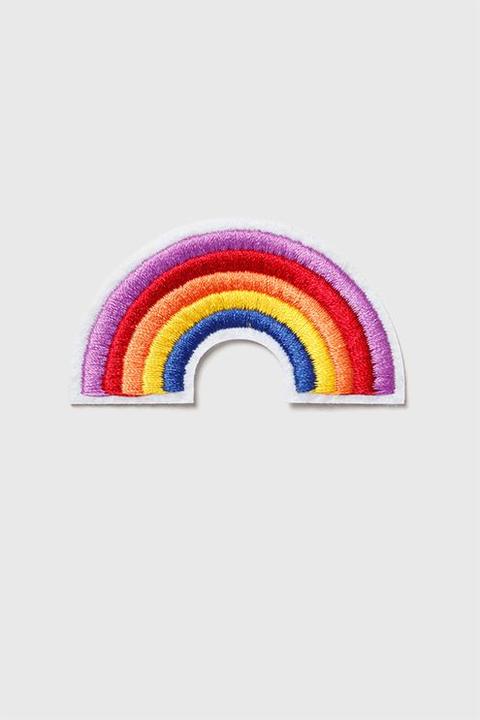 Rainbow Iron On Badge