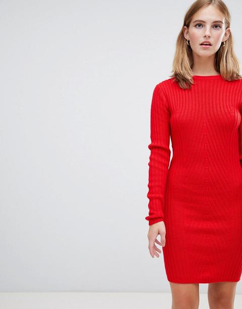 Brave Soul - Poppy - Vestito Maglia - Rosso