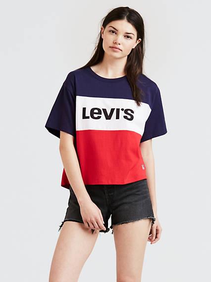 levis t shirts for ladies