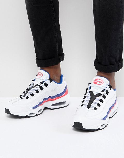 Nike - Air Max 95 Essential - Scarpe Da Ginnastica Bianche 749766-106 - Bianco