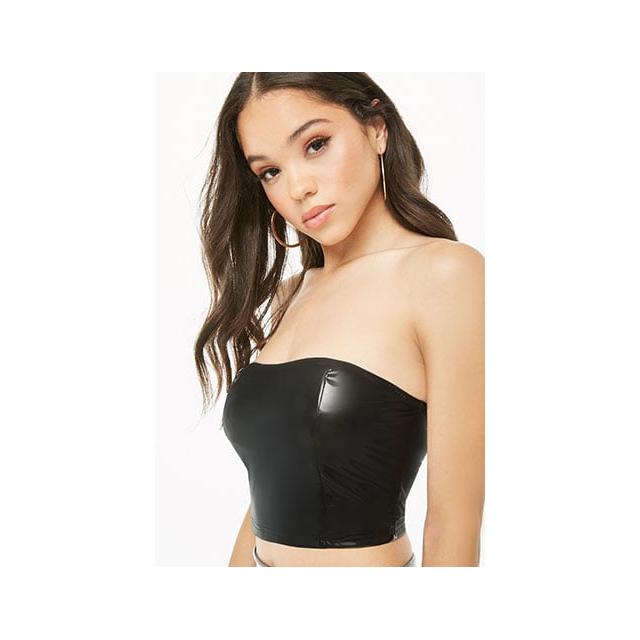 forever 21 black tube top