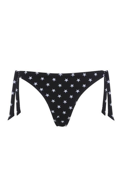 Star Print Bikini Brief