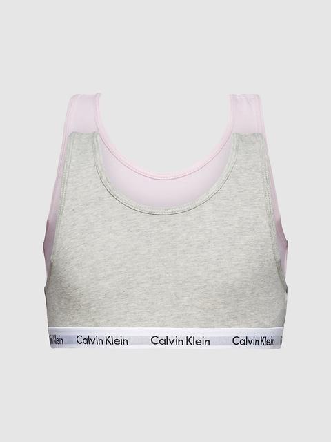 2 Pack Girls Bralettes - Modern Cotton