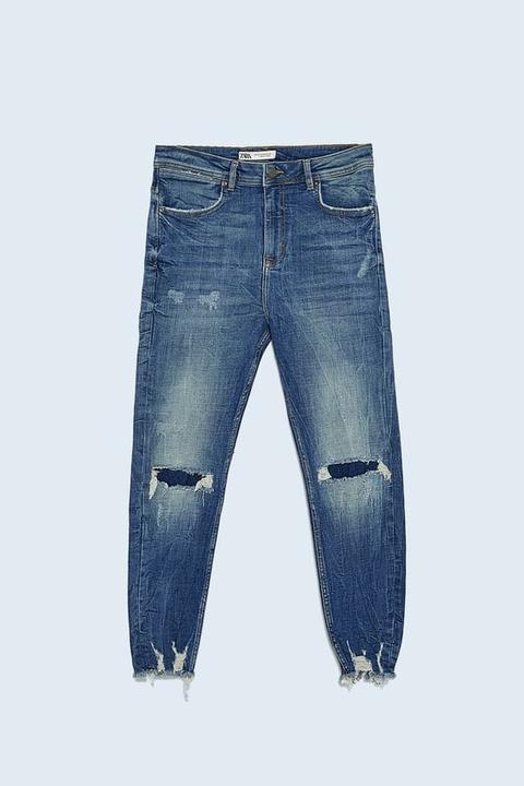 Jeans New Carrot Fit Rotos