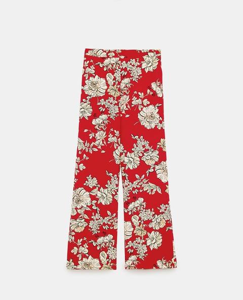 Pantalón Estampado Floral