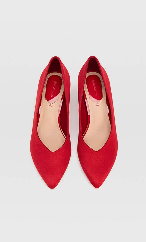 scarpe rosse tacco medio