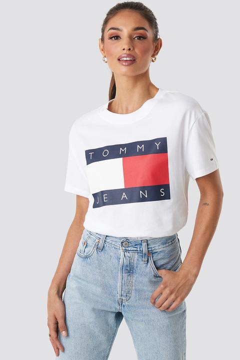 tommy flag tee