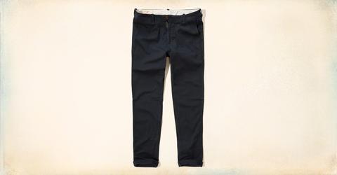 Hollister Slim Straight Zipper Fly Chinos