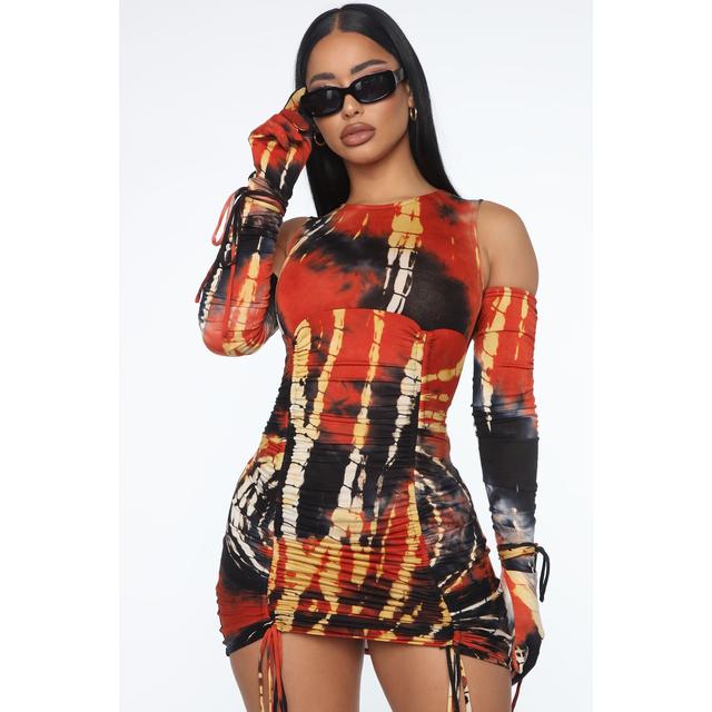 fashion nova tie dye jumpsuit