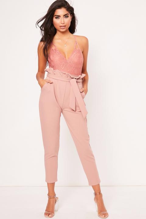 Eliza Rose Paper Bag Trousers