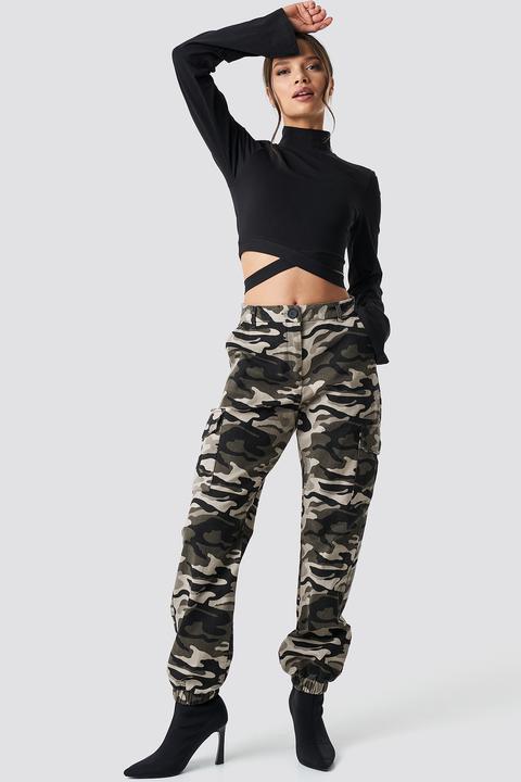 Camo Cargo Pants Mehrfarbig