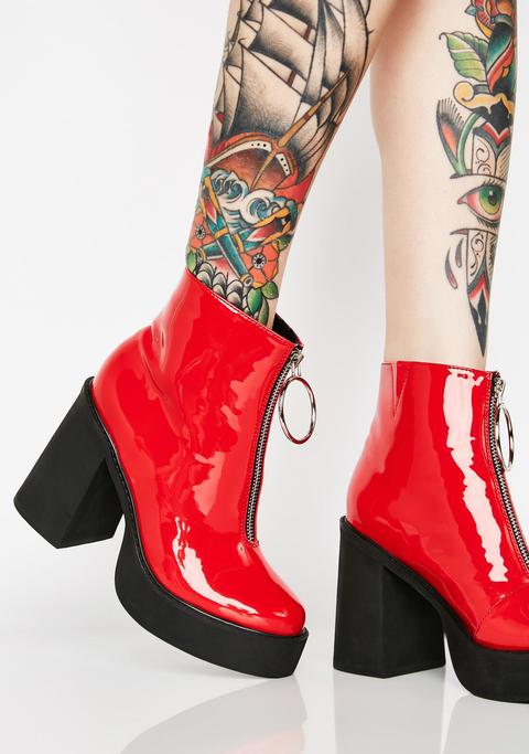 Dolls kill hot sale franky platform boots