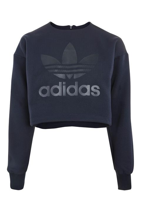 Crop Sweatshirt By Adidas Originals