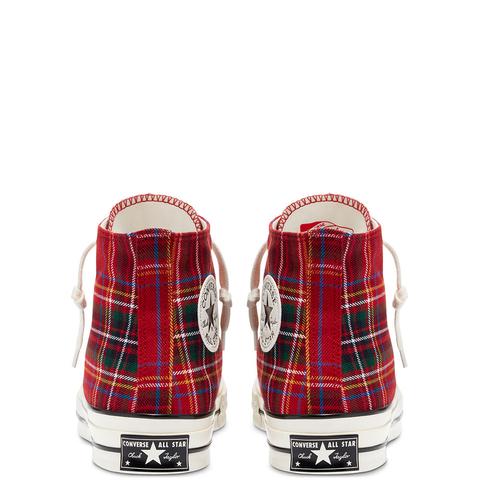 Converse tartan store plaid