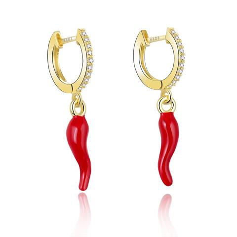 Pendientes Chilli Gold