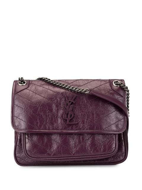 Saint Laurent Sac À Main Niki Médium - Violet