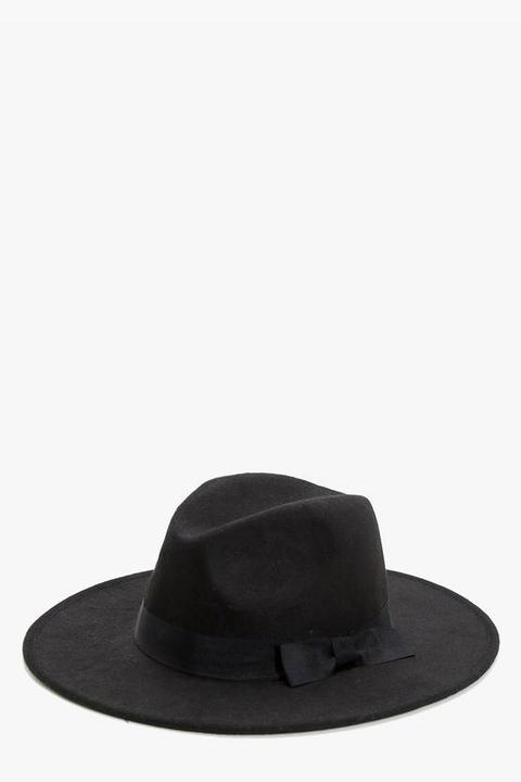 Ribbon Trim Fedora