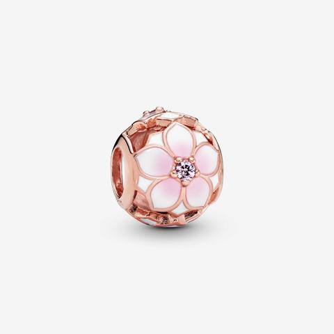 pandora charm magnolia pandora charm magnolia