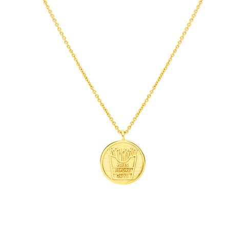 Fries Before Guys Necklace - Joyas Online