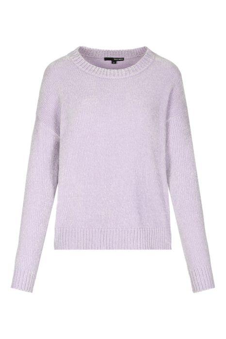 Pullover In Ciniglia Lilla