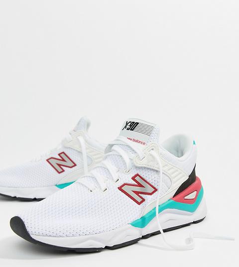 Zapatillas De Deporte En Blanco Multicolor X90 De New Balance