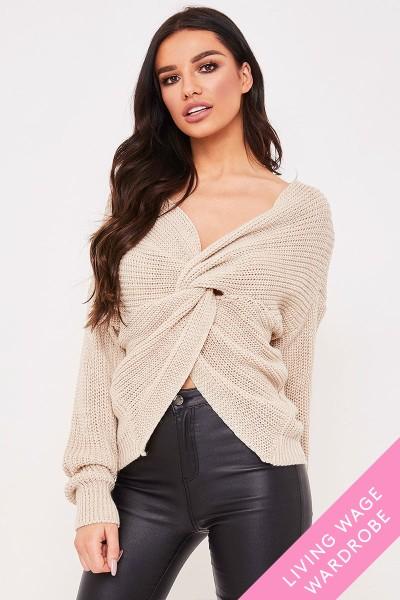 Rebecca Stone Twist Front Jumper