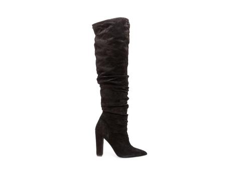 Elisa Black Suede