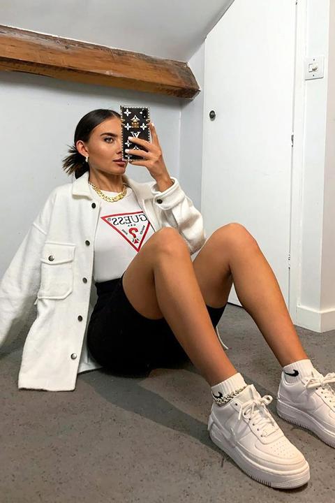 Darcy White Oversized Shacket