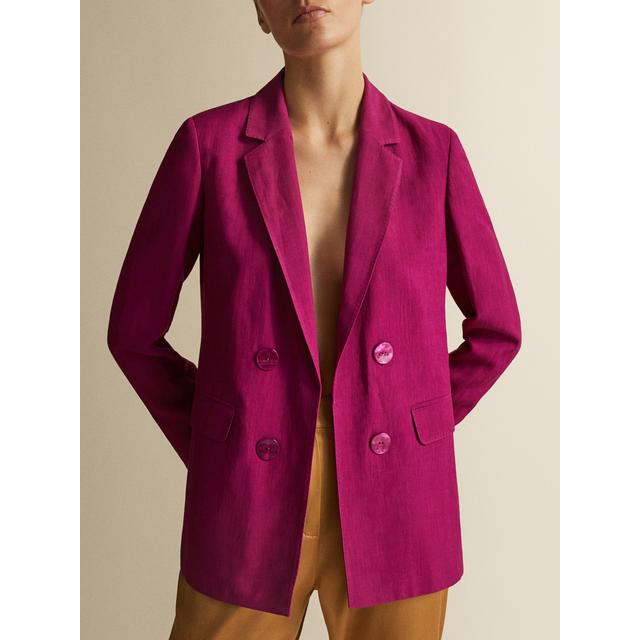 Americana Falso Cruce Botones de Massimo Dutti en 21 Buttons
