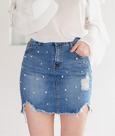 Falda Ursi - Denim