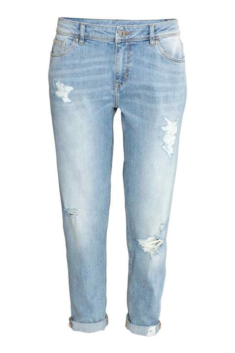 Boyfriend Low Trashed Jeans