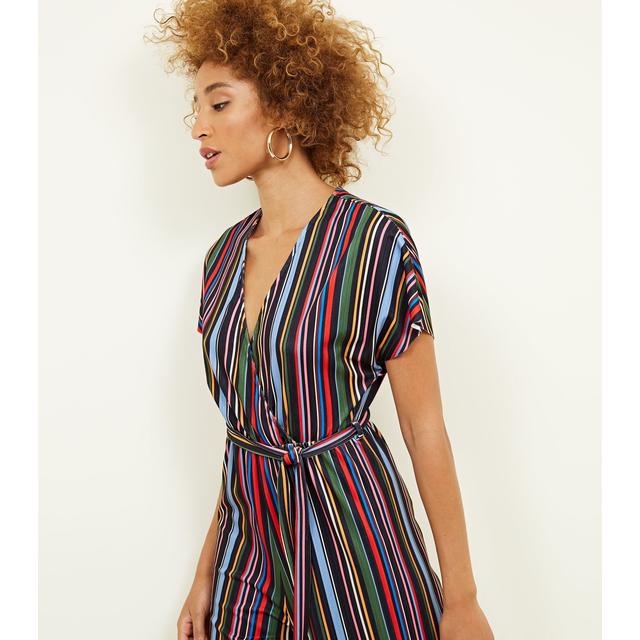 New look striped store jumpsuit