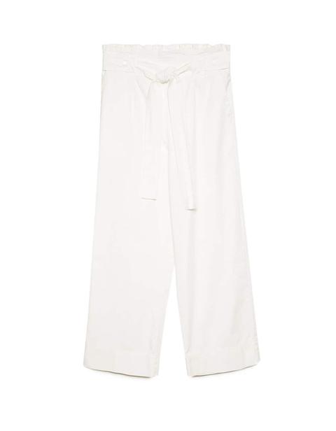 Cotton Cropped Pant