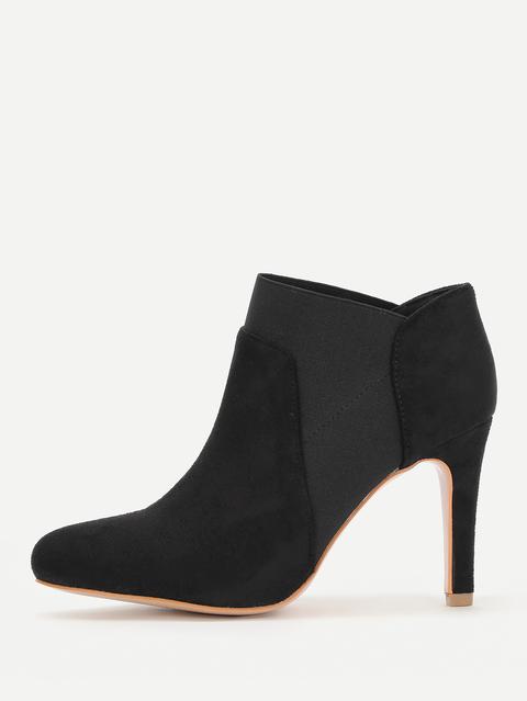 Pointed Toe Stiletto Heel Boots