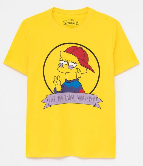 Disparidad Hacia fuera incondicional Blusa Estampa Lisa Simpsons de Renner en 21 Buttons