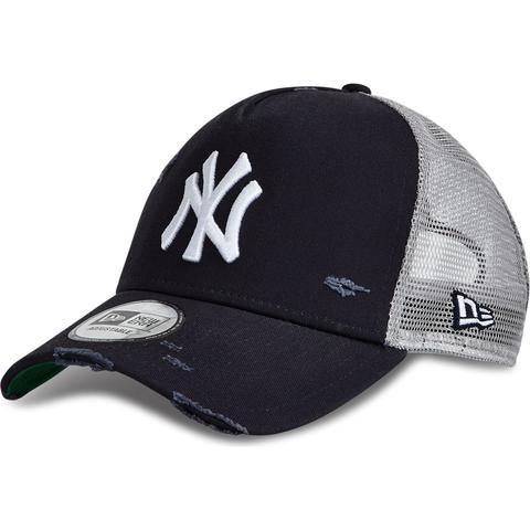 new era distressed trucker new york yankees