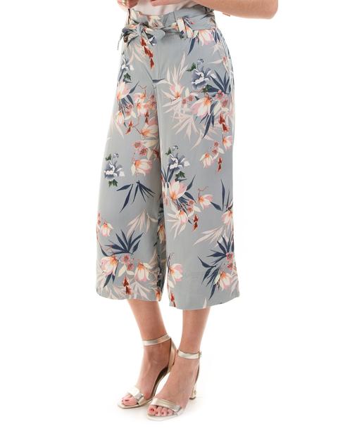 Pantalones Anchos Verde Agua Bamboo Devon De Only | Buylevard