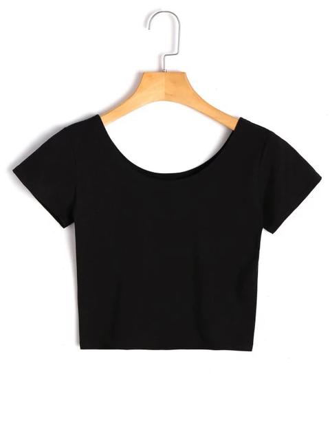 Scoop Crop Top