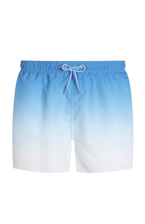 Blue Ombre Swim Short