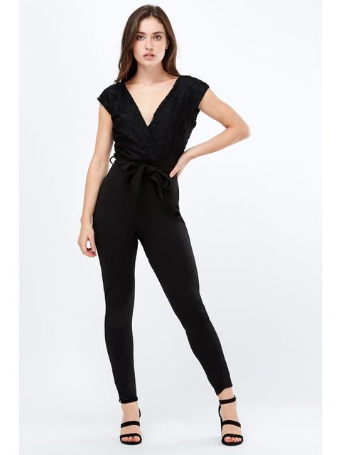 select black jumpsuit