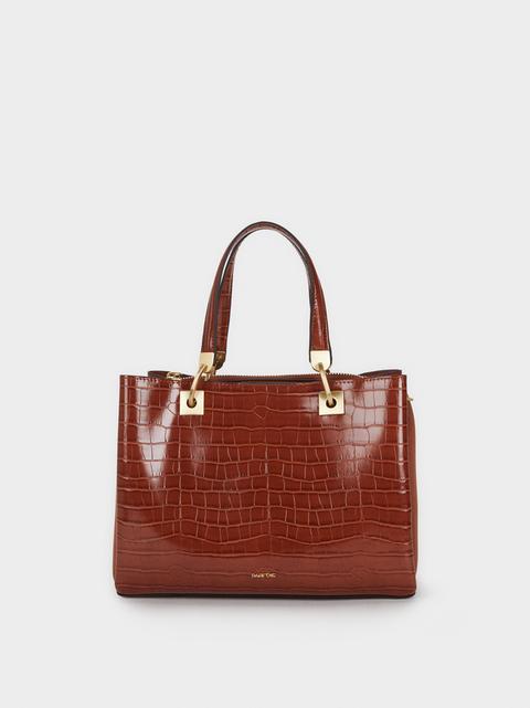 Bolso Shopper Con Grabado Coco